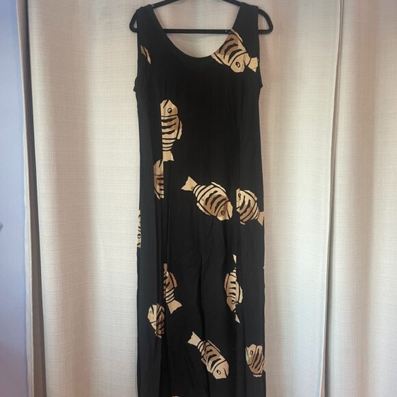 NWOT Rayon/Cotton Batik Summer Shift - Picture 1 of 4